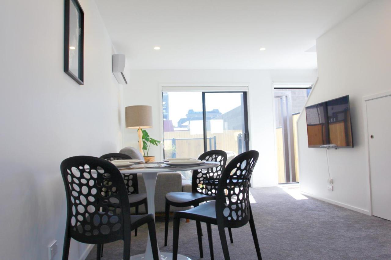 City Park Townhouse Christchurch Buitenkant foto