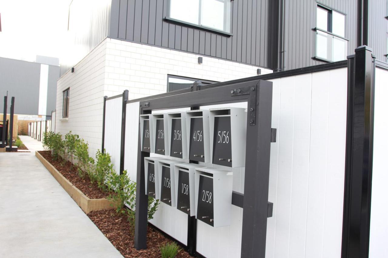 City Park Townhouse Christchurch Buitenkant foto