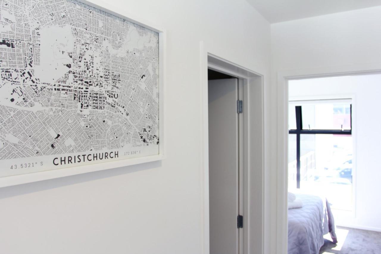 City Park Townhouse Christchurch Buitenkant foto